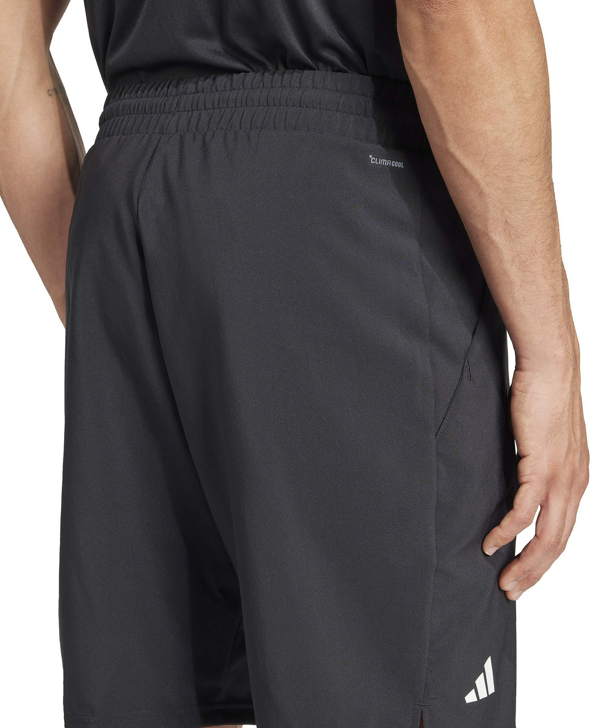 adidas Men's Club Tennis Climacool Three-Stripes 7" Shorts - Black
