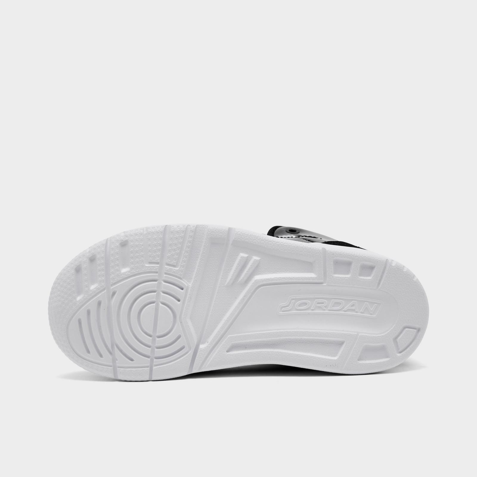 Boys' Toddler Jordan Max Aura Basketball Shoes - White/Black - view 6