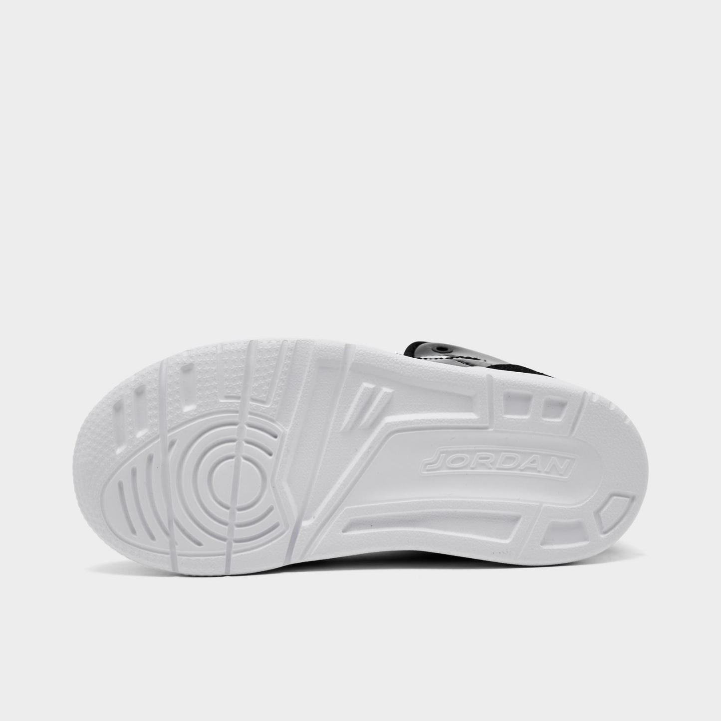 Boys' Toddler Jordan Max Aura Basketball Shoes - White/Black - view 6