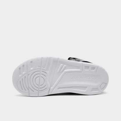 Boys' Toddler Jordan Max Aura Basketball Shoes - White/Black - view 6