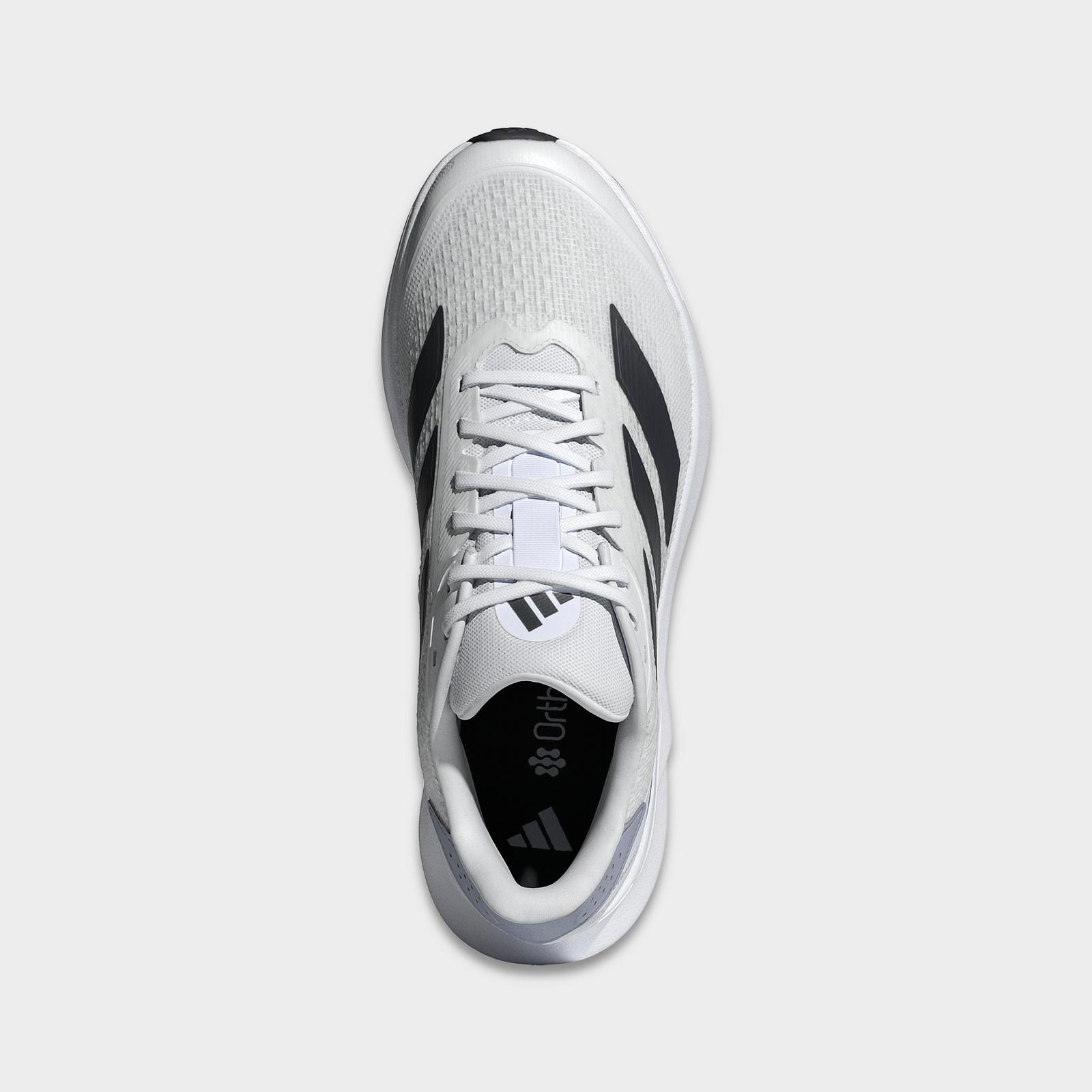 Men's adidas Duramo SL 2.0 Running Shoes - White/Black/Halo Silver - view 5