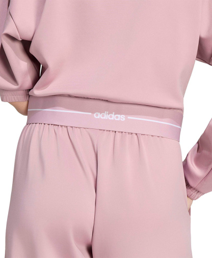 adidas Women's Hyperglam Track Cropped Training Track Jacket - Magic Mauve