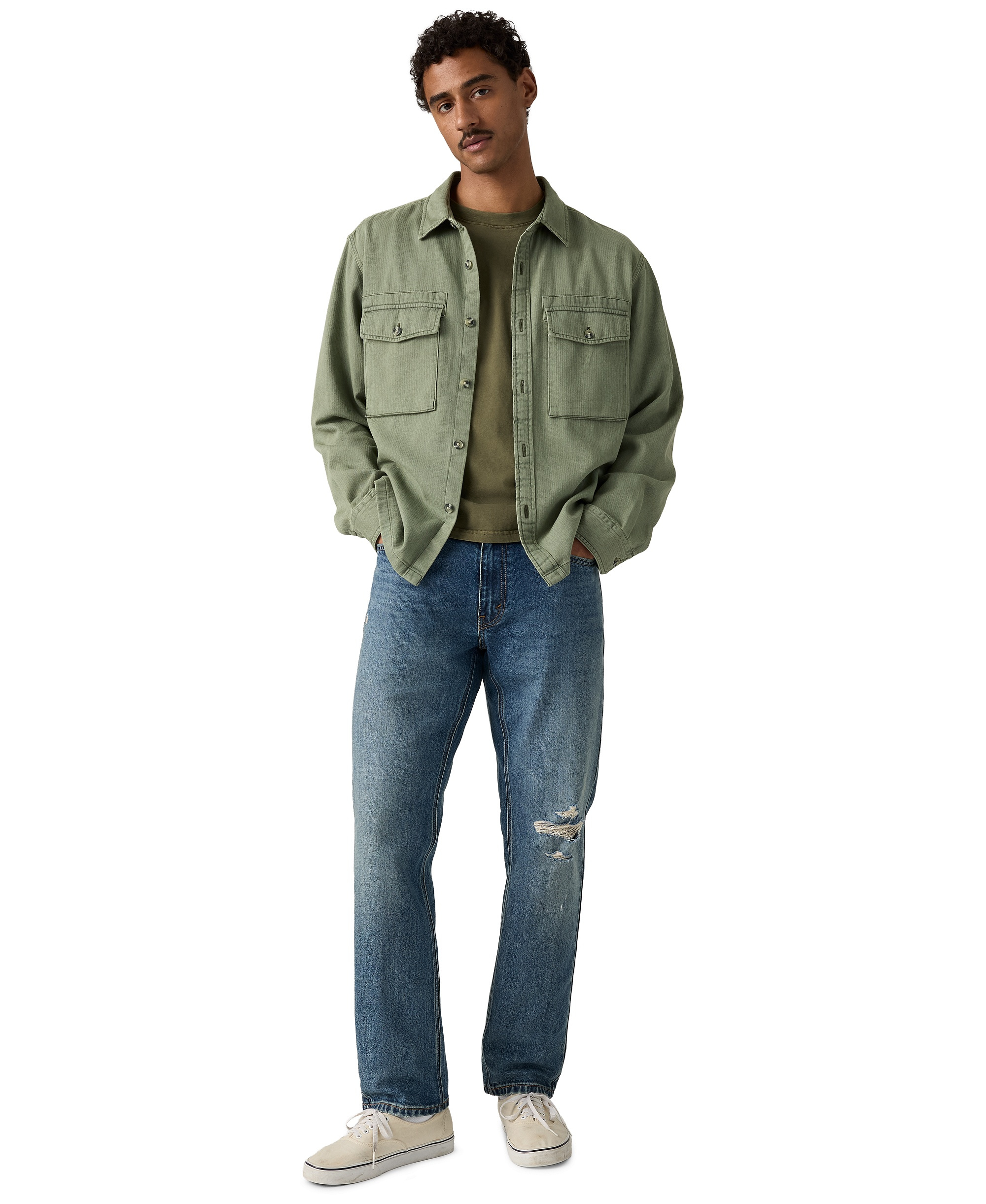 Levi's Men's 541™ Athletic-Fit Taper Jeans - Electro Clash DX
