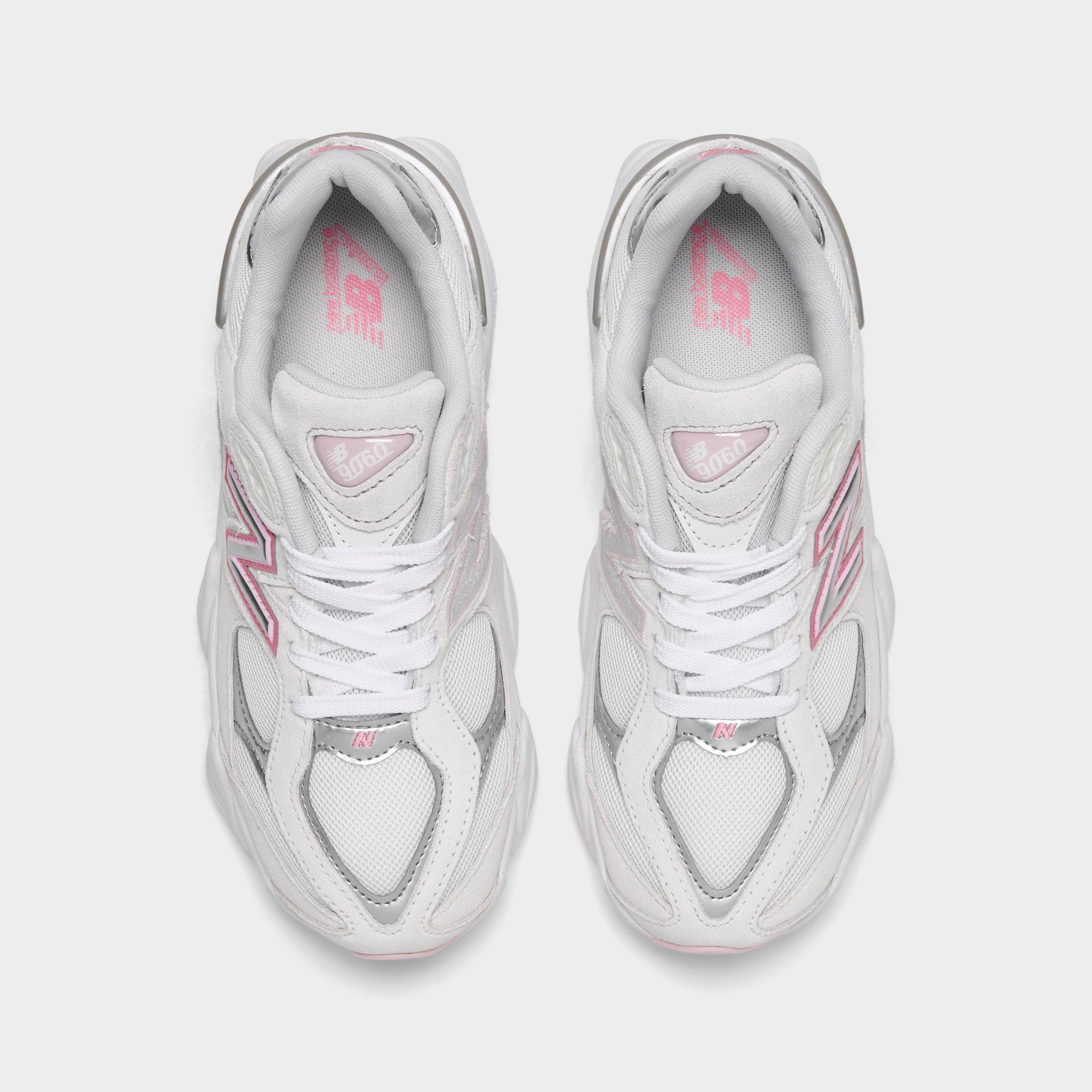 Girls' Big Kids' New Balance 9060 Casual Shoes - Pink/Grey - view 5