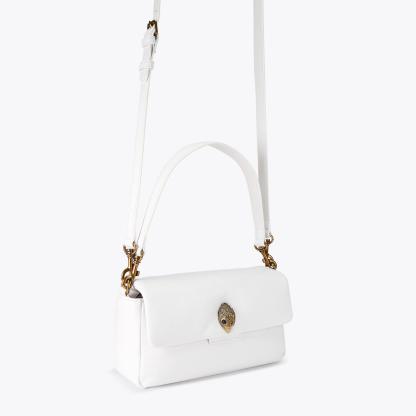 Kurt Geiger London Leather Oxford Bag - White - view 3