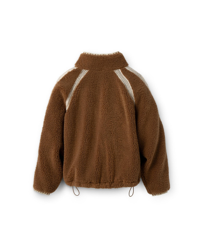 UGG® Women's Nikia Crochet Fluff Jacket - Brown