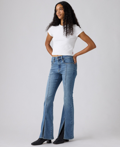 Levi's Women's 726 Split-Hem Flare Jeans - Camp Denim