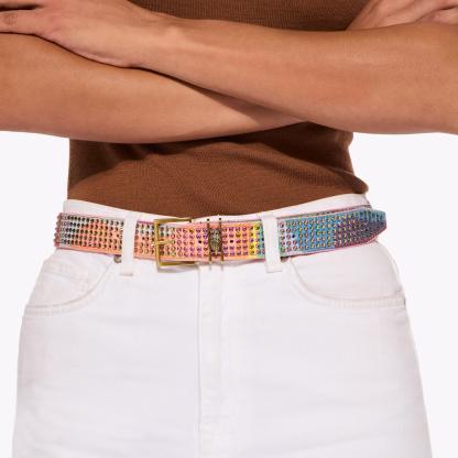 Kurt Geiger London Shoreditch Belt - Pink - view 2