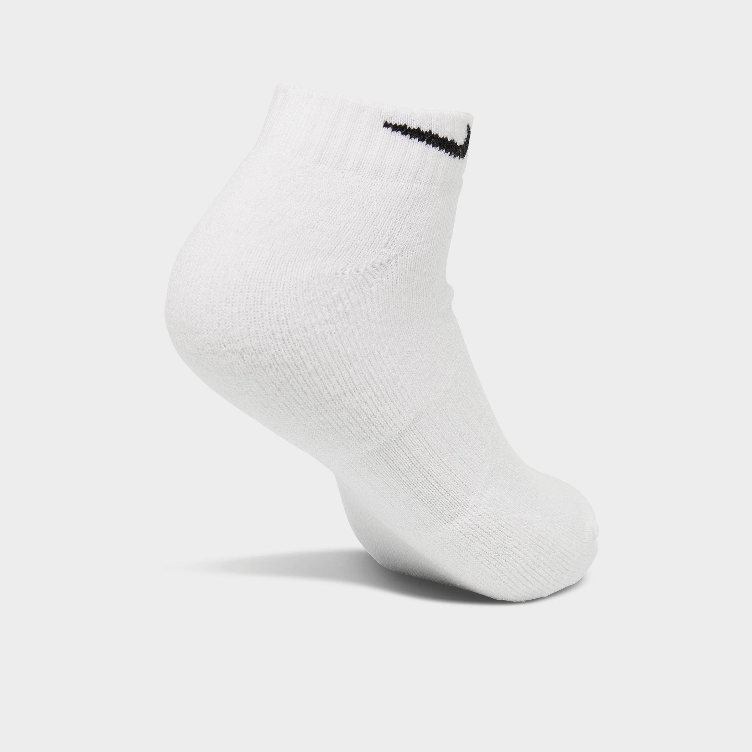 Nithtke Everyday Cushioned Training Low Socks (3-Pack) - White/Black
