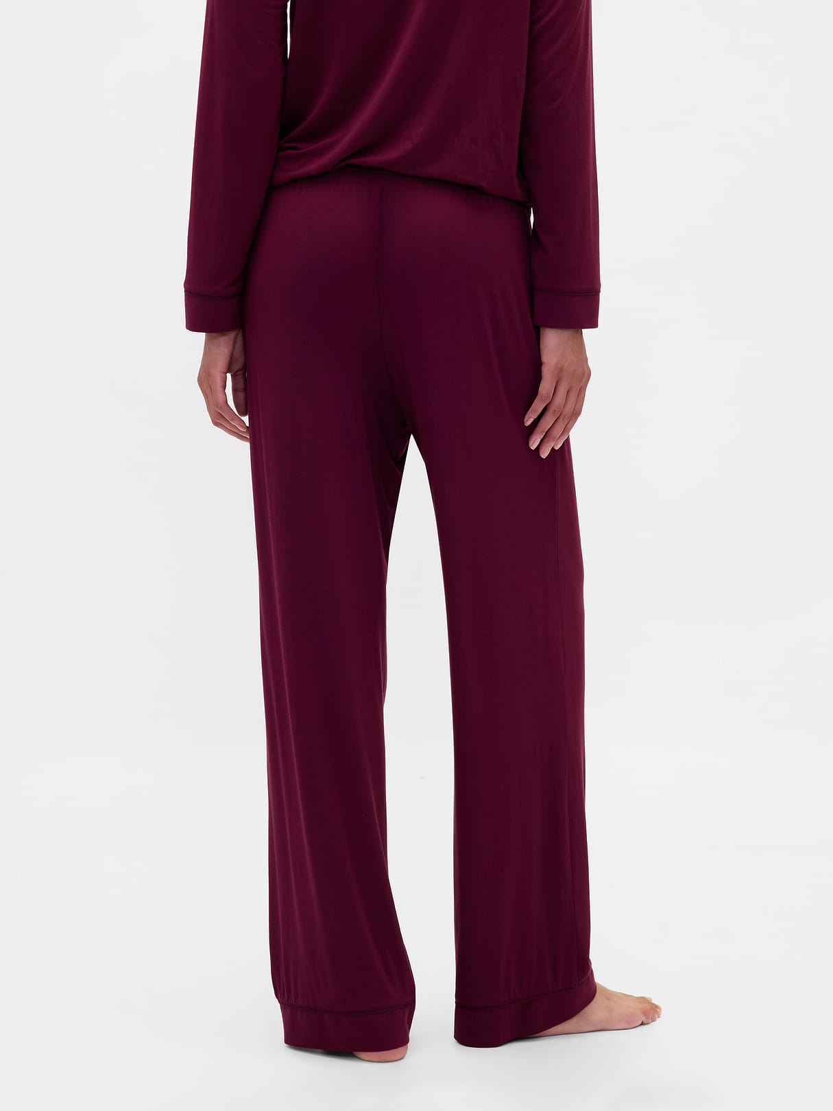 SoftMade Modal PJ Pants - Tuscan red