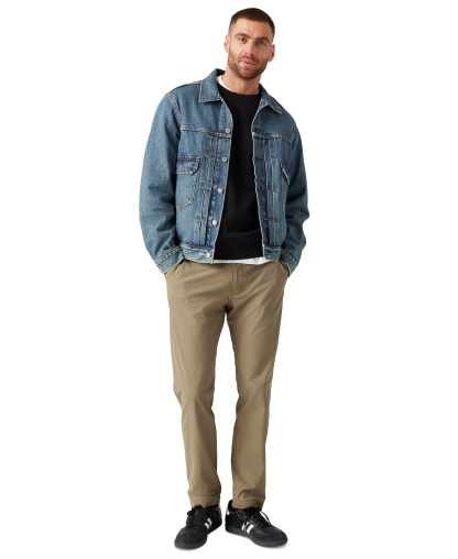Levi's Men's XX Standard Tapered Fit Flex-Tech Chino Pants - Taupe