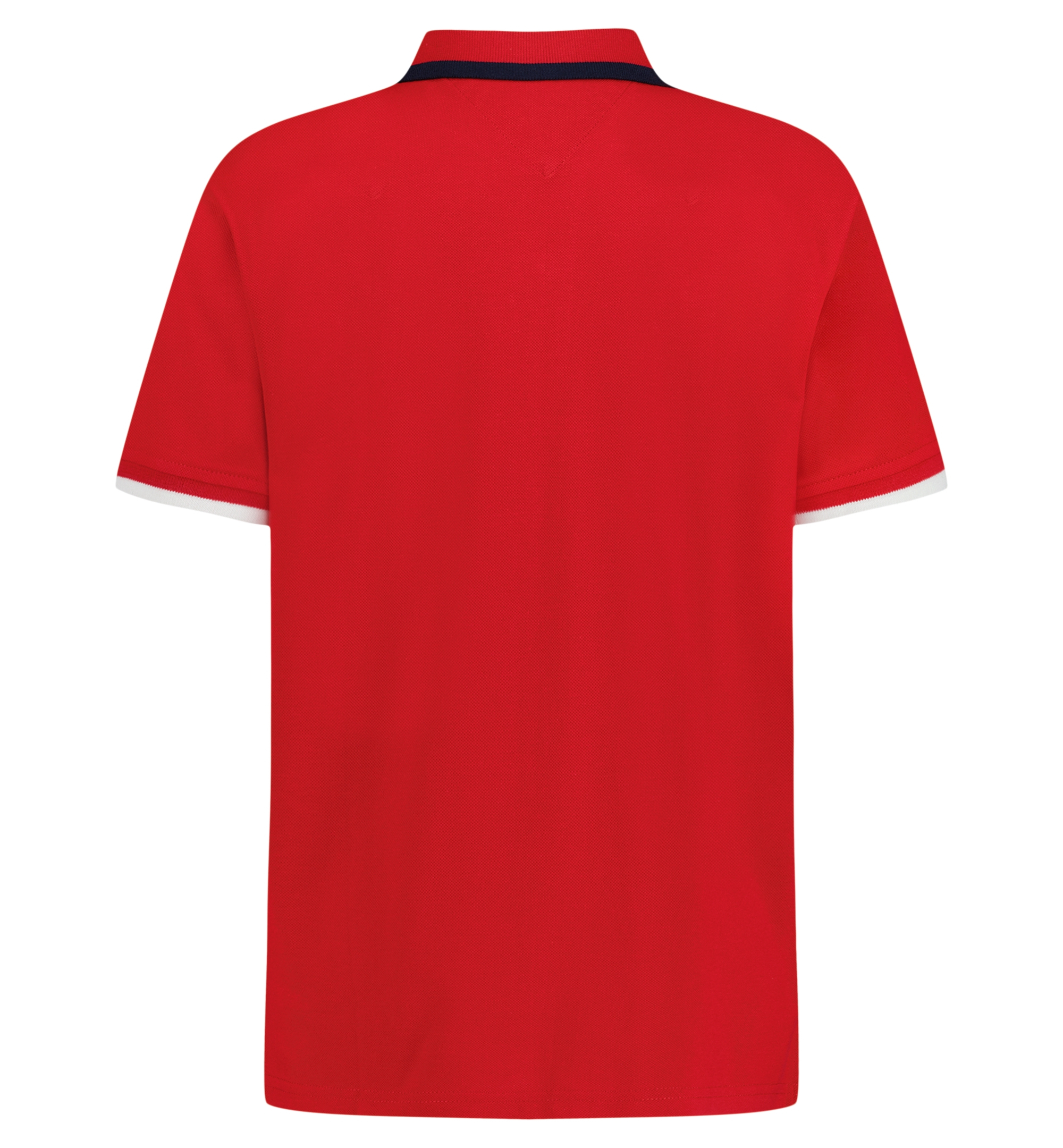 Tommy Hilfiger Boys' 8-20 Tomas Short-Sleeve Tipped Polo Shirt - Tommy Red
