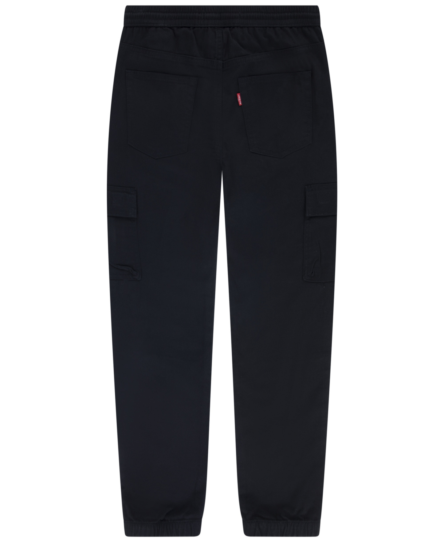 Levi's Big Boys Relaxed Fit Drawstring Cargo Jogger Pants - Black