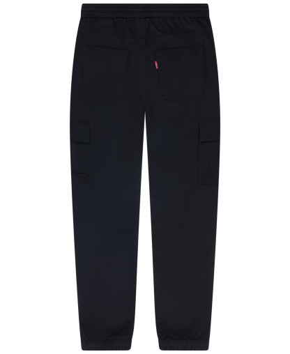Levi's Big Boys Relaxed Fit Drawstring Cargo Jogger Pants - Black