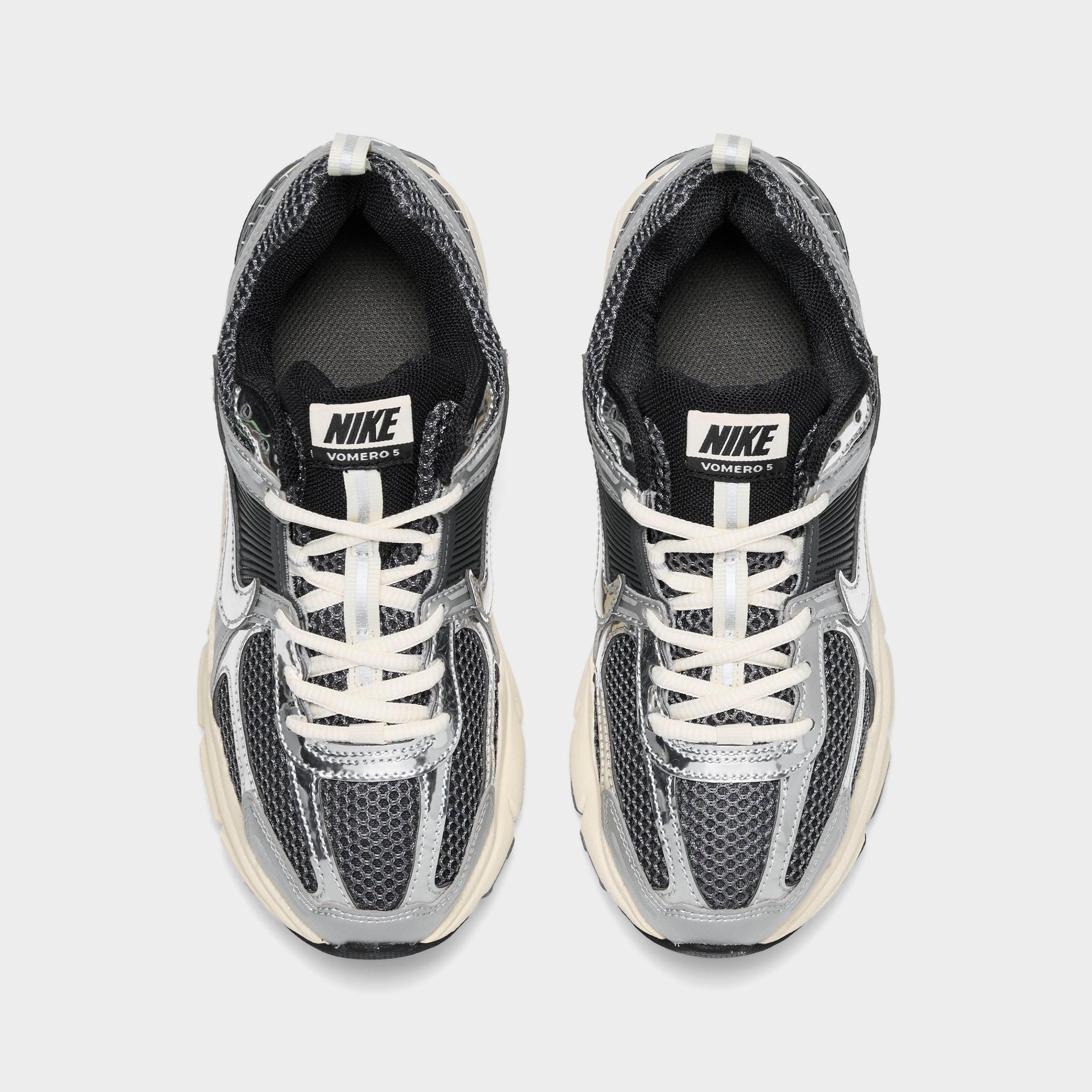 Big Kids' Nithtke Vomero 5 Casual Shoes - Part 1 - Iron Grey/Metallic Silver/Coconut Milk/Chrome - Top view