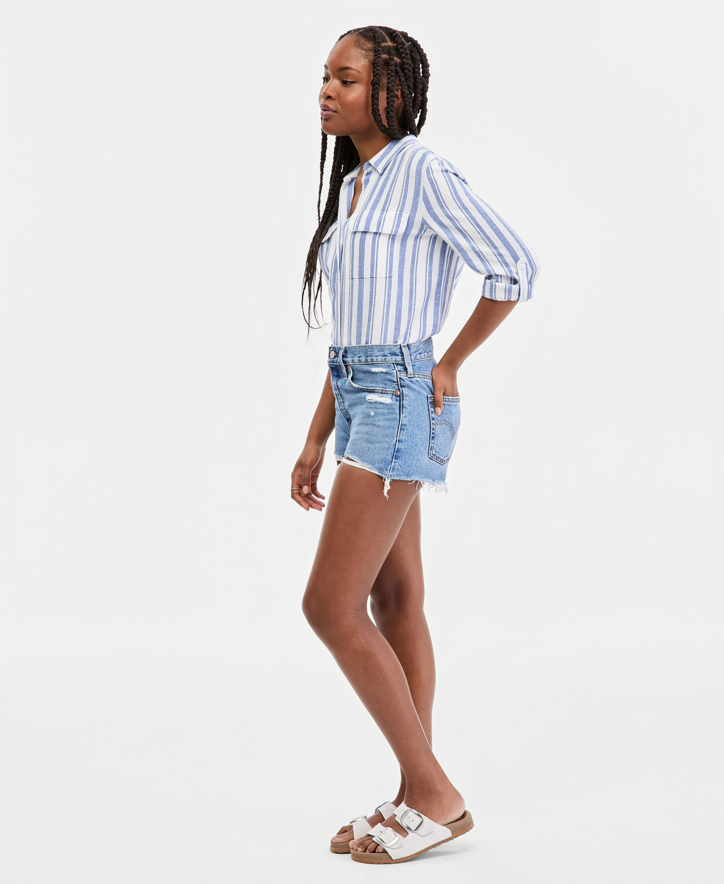 Levi's 501® Original Fit High Rise Women's Shorts - Blow Big Horns