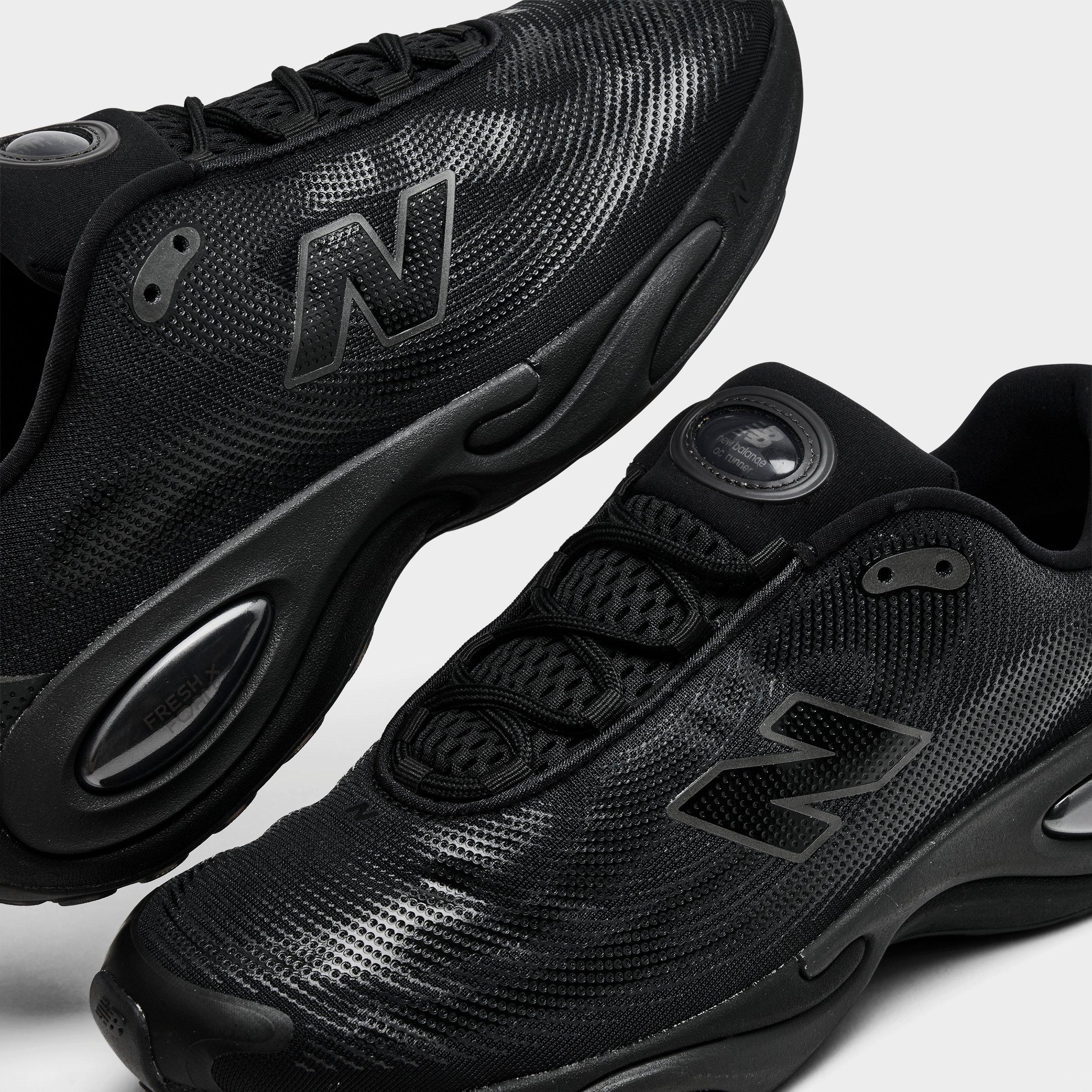 Men's New Balance AC Runner Running Shoes - Black/Black Cement/Black Metallic - view 3