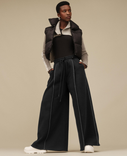 UGG Women's Classic Extra Wide-Leg Pants - Black