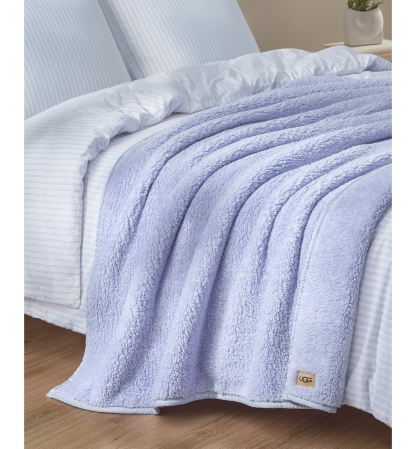 UGG® Classic UGGfluff Throw, 50" x 70" - Misty Wisteria