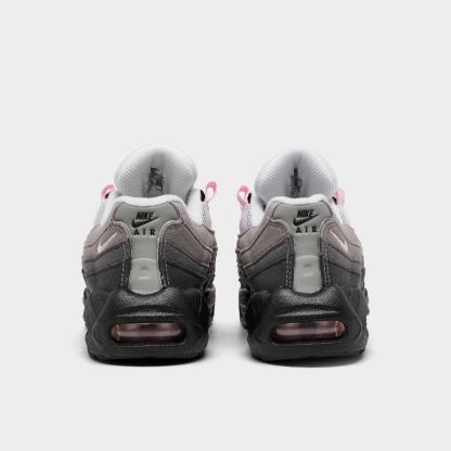 Little Kids' Nike Air Max 95 Casual Shoes - Black/Pink Foam/White/Medium Grey