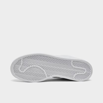 Men's adidas Originals Superstar II Casual Shoes - Part 2 - White/White/White - Bottom view