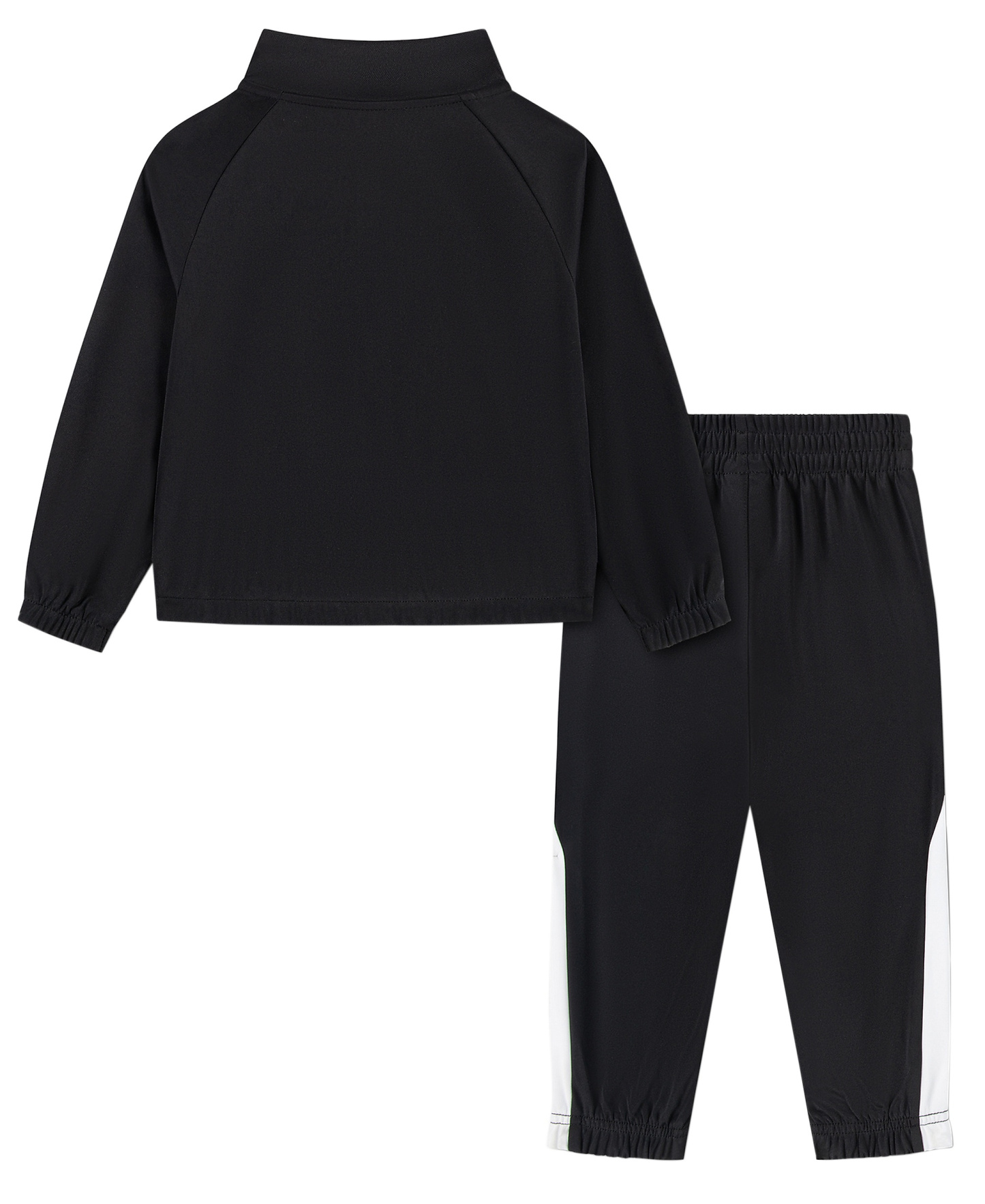 Jordan Toddler Boys' 2T-4T Tricot Color Piping Long-Sleeve Jacket and Pants, 2-Piece Set - Black