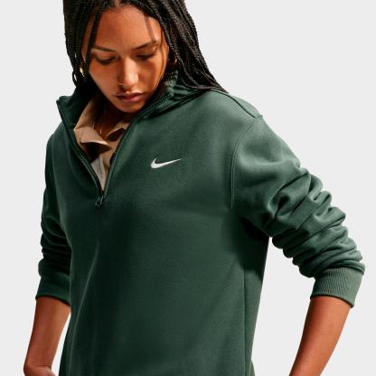 Women's Nithtke Studio Fleece Medium-Weight Quarter-Zip Jacket - Camo Green/Sail