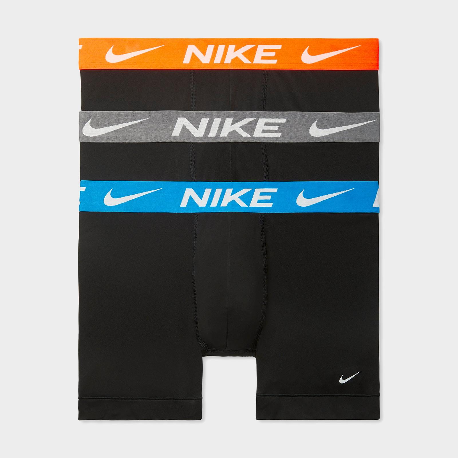 Men's Nike Dri-FIT Essential Micro Boxer Briefs (3-Pack) - Multicolor (KE1157-017)