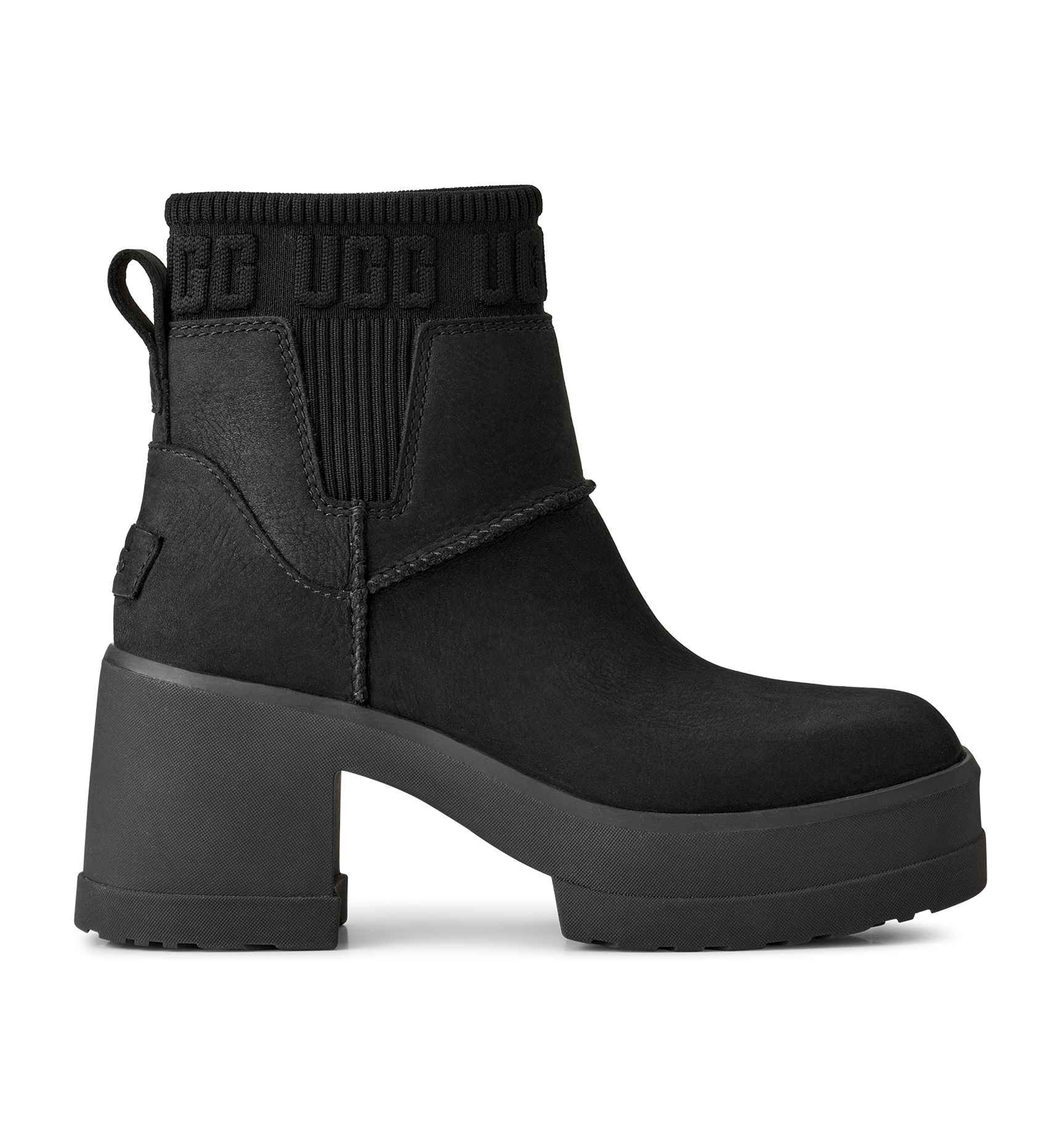 UGG® Women's Moxy Block Heel Chelsea Booties - Black