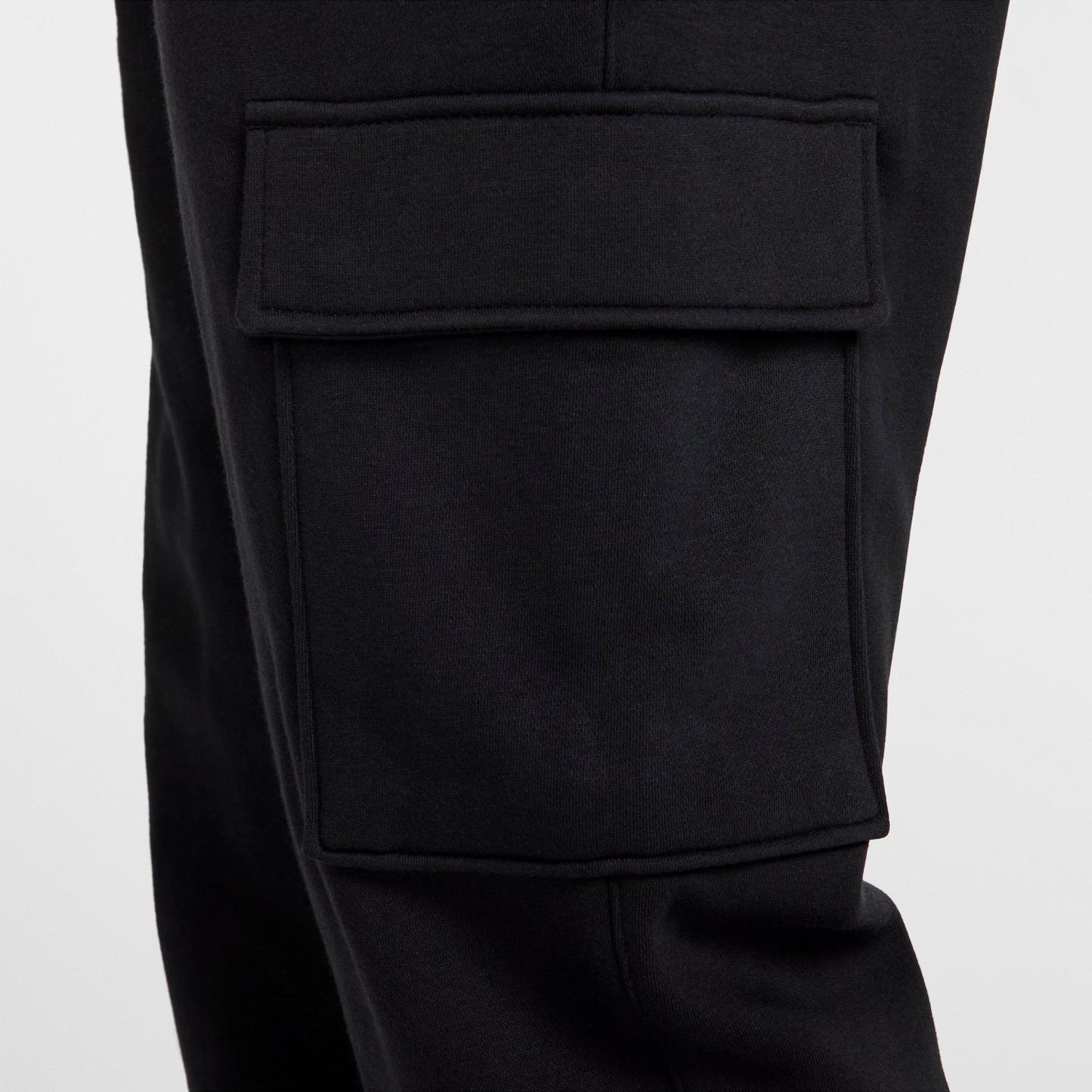 Men's Nithtke Club Fleece Cargo Jogger Pants - Black/Black/White