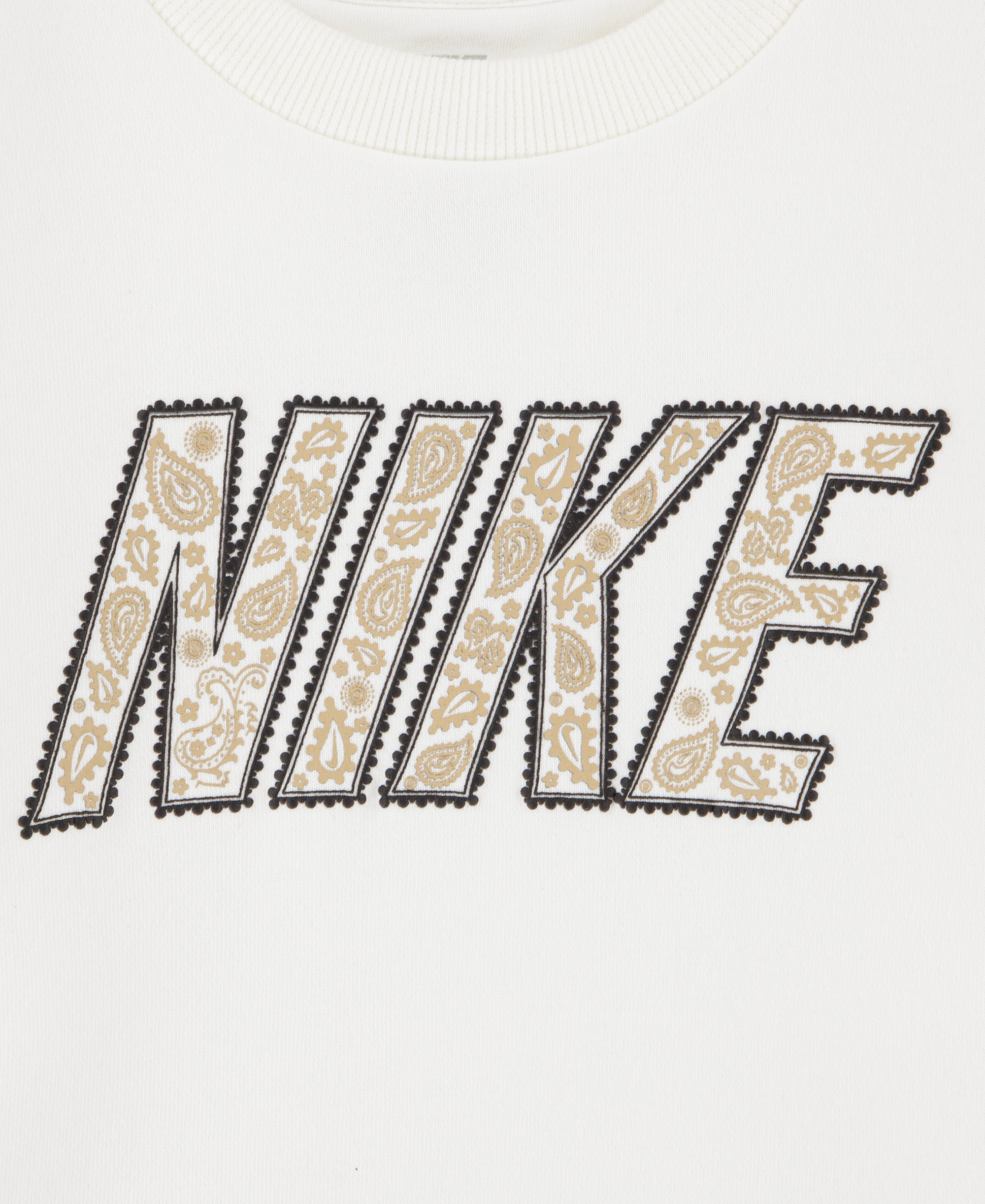 Nike Girls' 4-6X Retro Remix Top and Pants, 2-Piece Set - White/Black