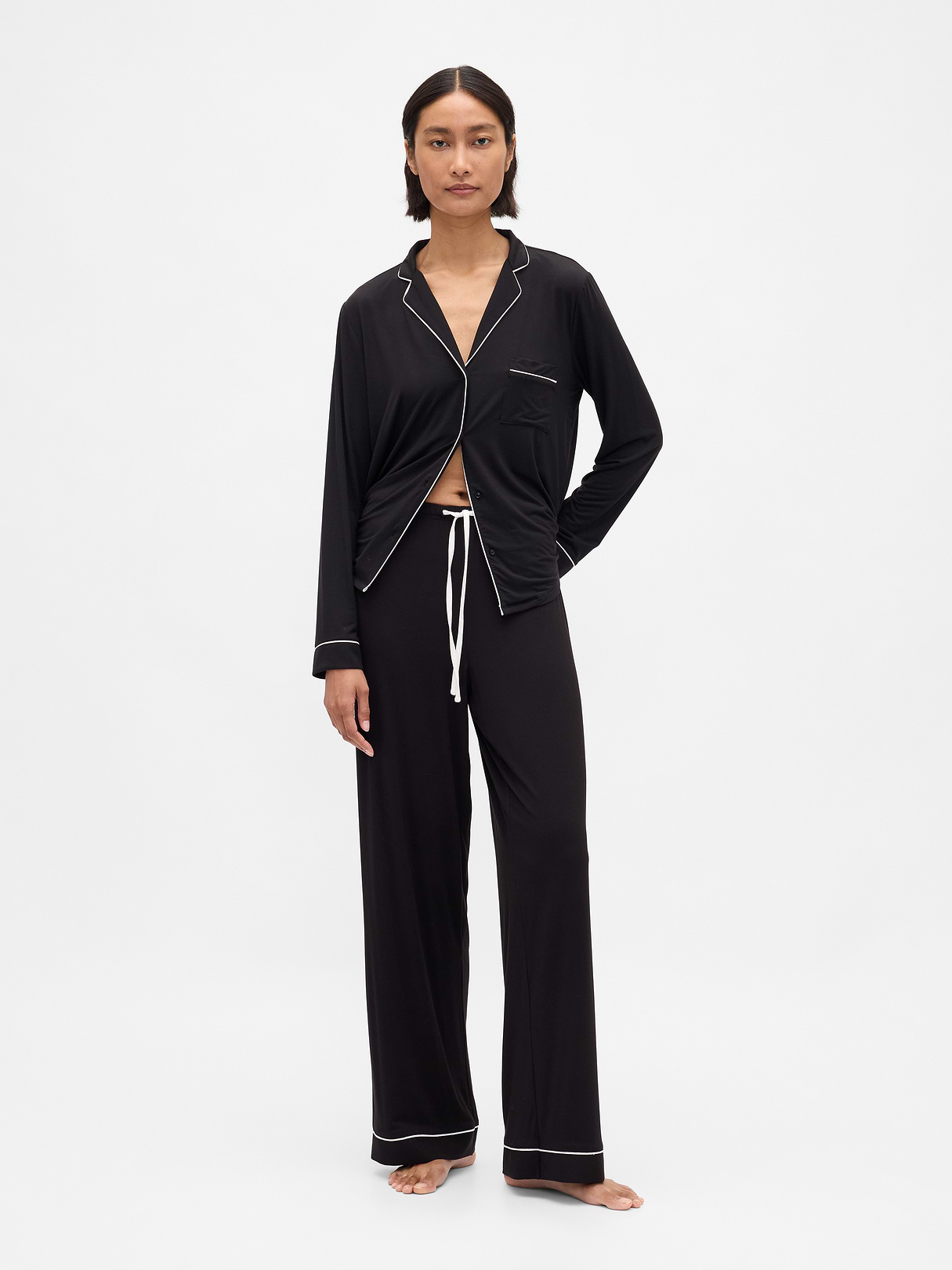 SoftMade Modal PJ Pants - Black