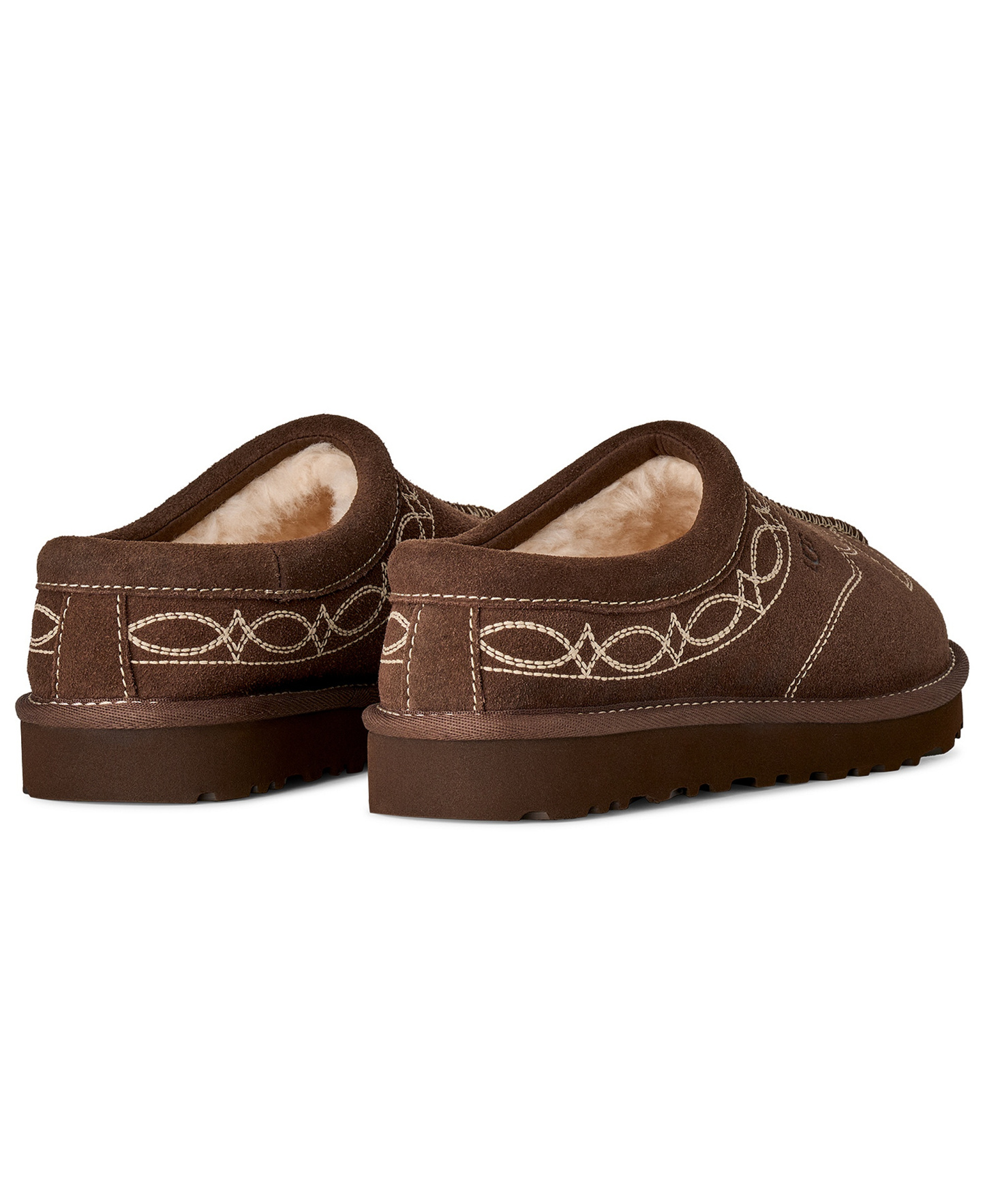 UGG® Women's Tasman Western Slip-On Slippers - Burnt Cedar