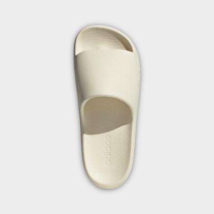 Men's adidas adilette Lumia Slide Sandals - Wonder White/Wonder White/Wonder White - view 5