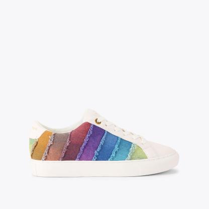 Kurt Geiger London Lane Stripe Sneaker - Multi Colored