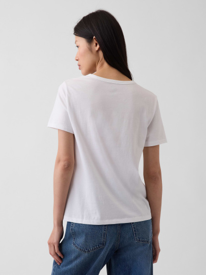 Organic Cotton VintageSoft T-Shirt - Fresh white