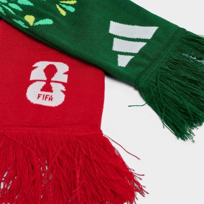 adidas FIFA World Cup 26 Host Nations Scarf - Power Red/Amazon Green/Royal Blue - view 3