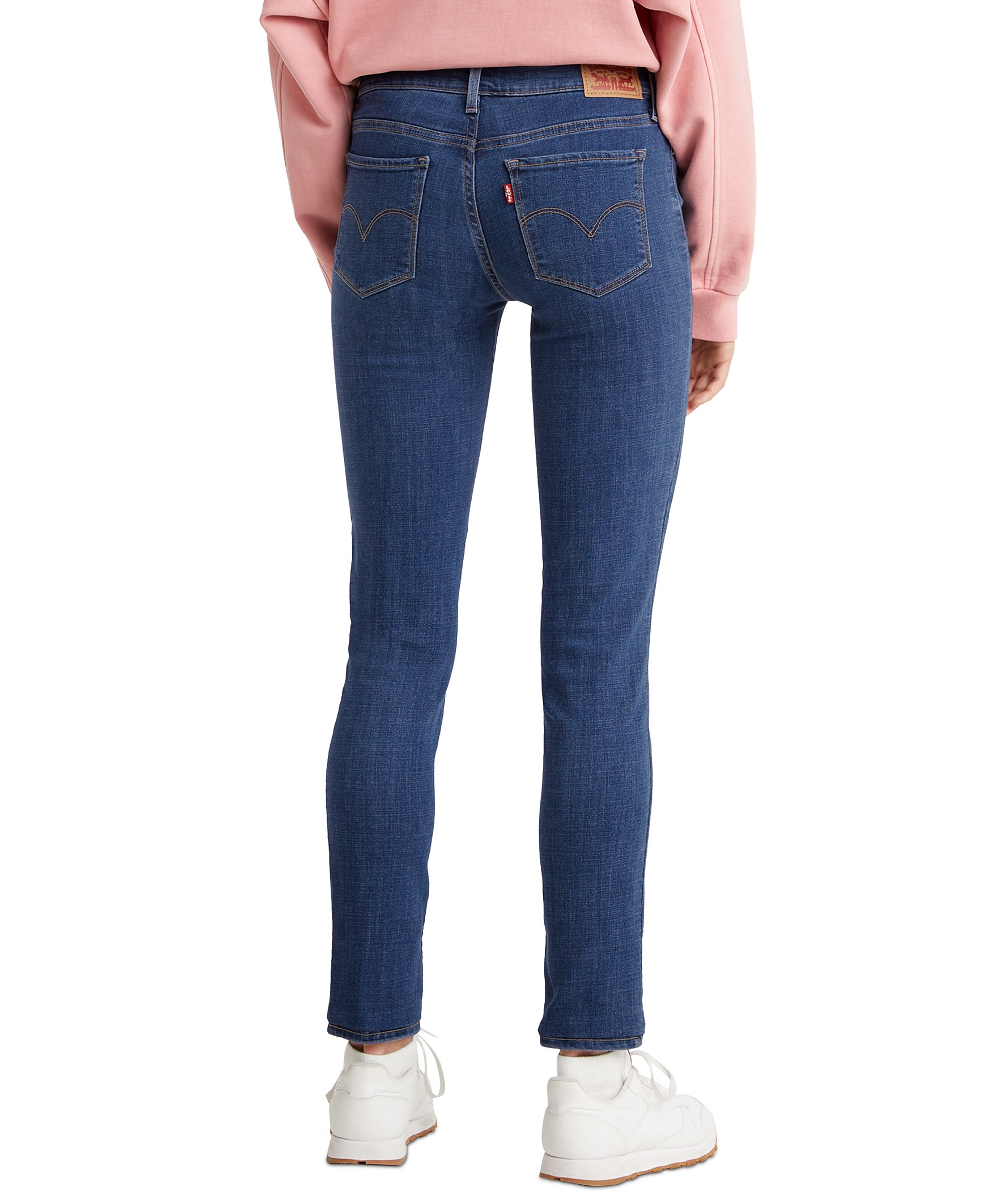 Levi's Women's 711 Mid-Rise Stretch Skinny Jeans - Marine Overboard