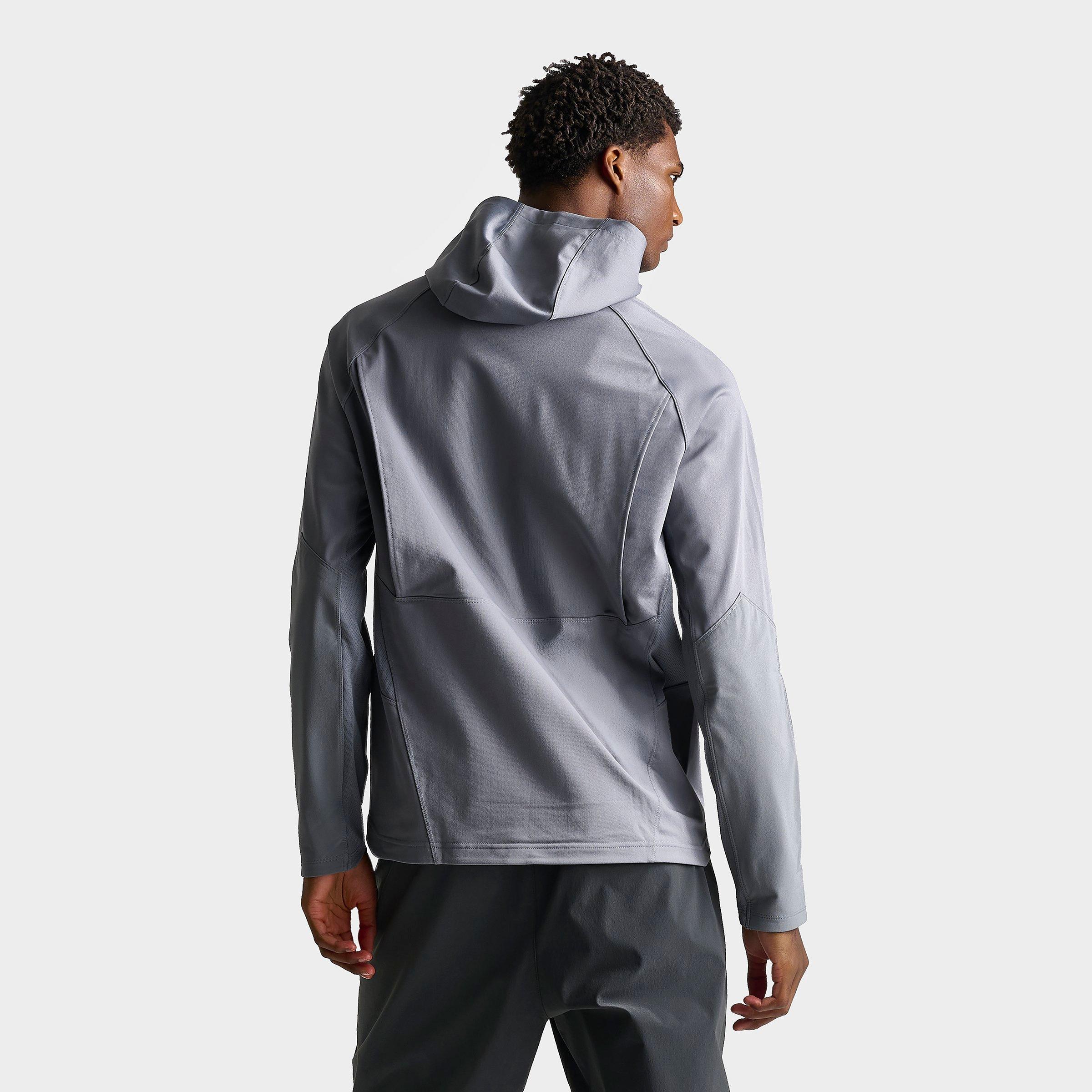 Men's Nithtke Pro Dri-FIT Mid-Layer Pullover Training Hoodie - Smoke Grey/Black