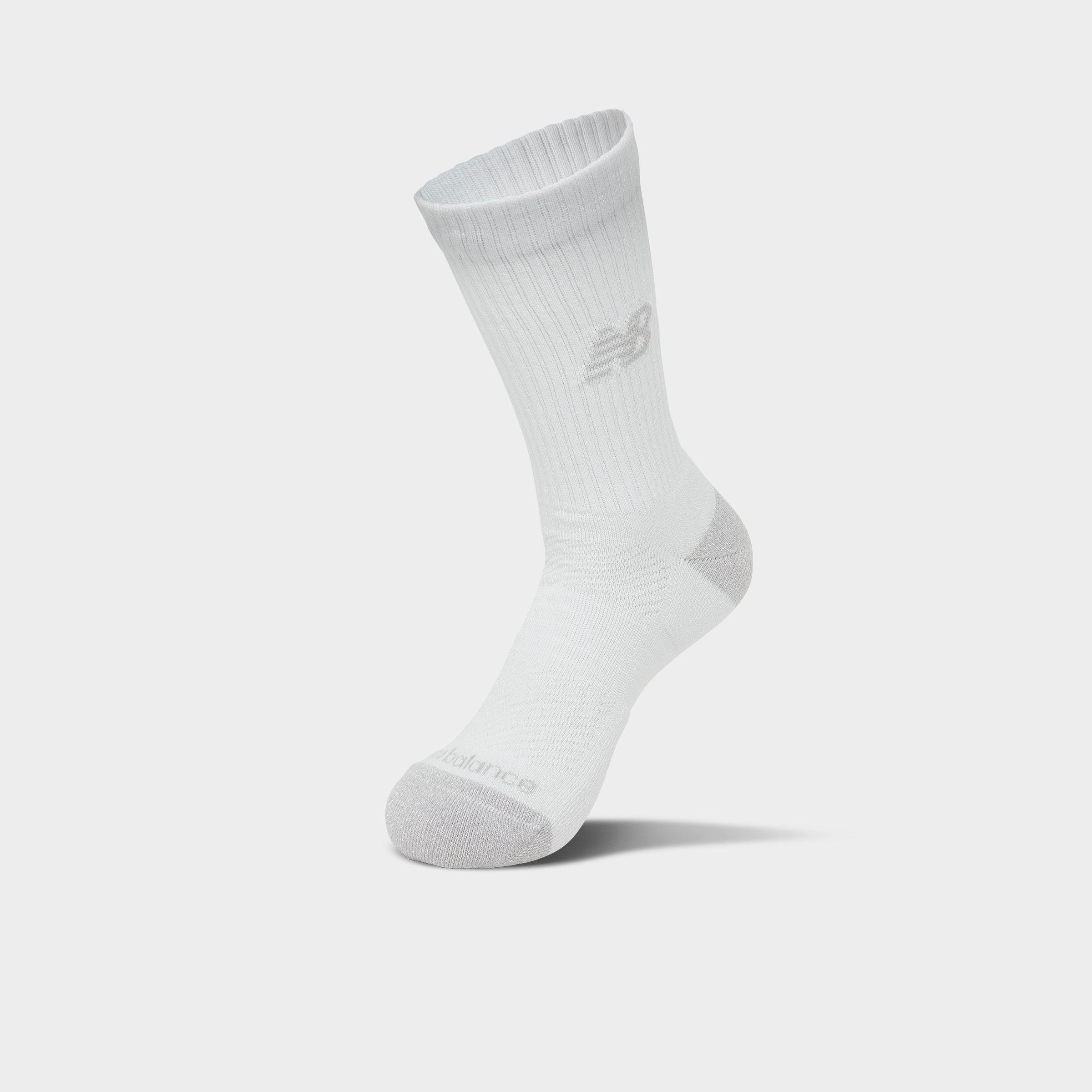 New Balance Active Crew Socks (3-Pack) - Core White - view 4