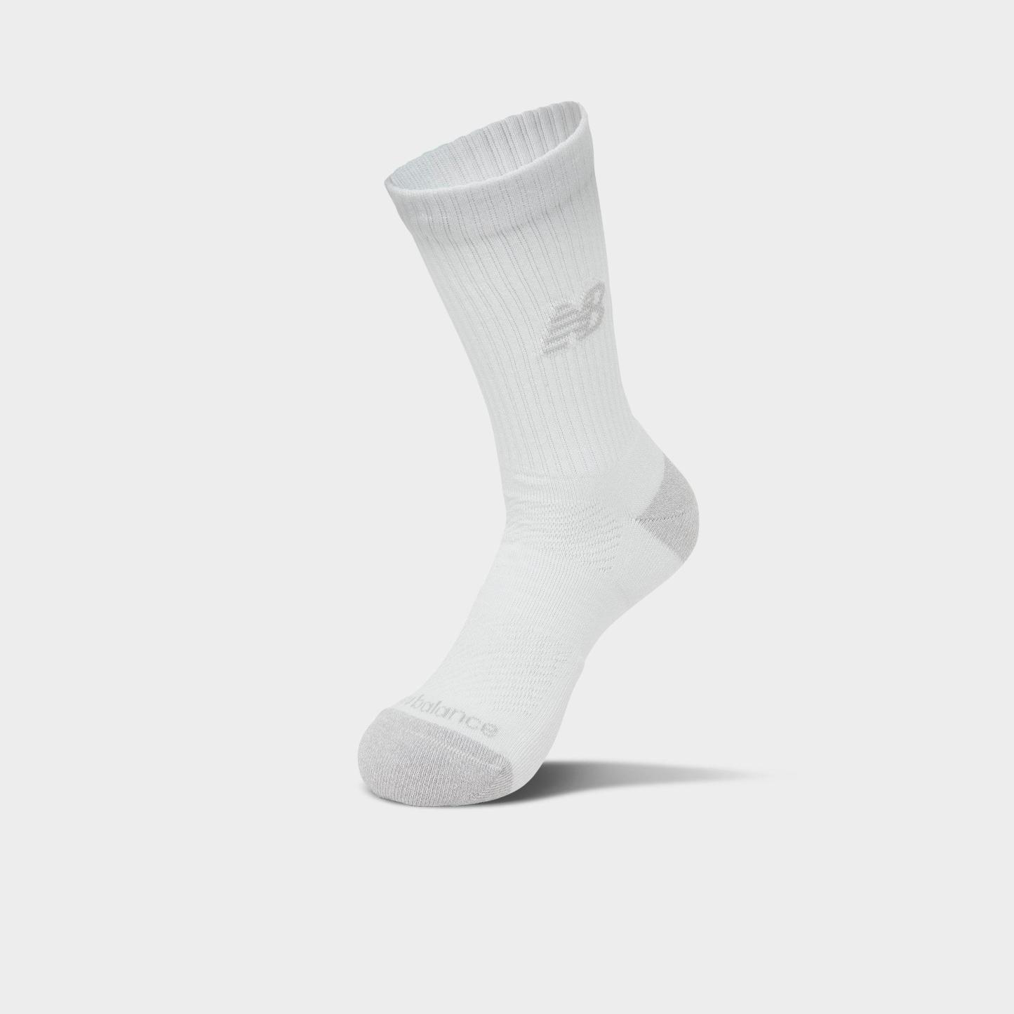 New Balance Active Crew Socks (3-Pack) - Core White - view 4