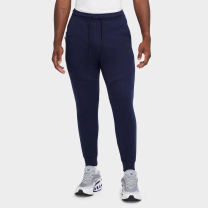 Men's Nike Tech Fleece Jogger Pants - Obsidian/Black