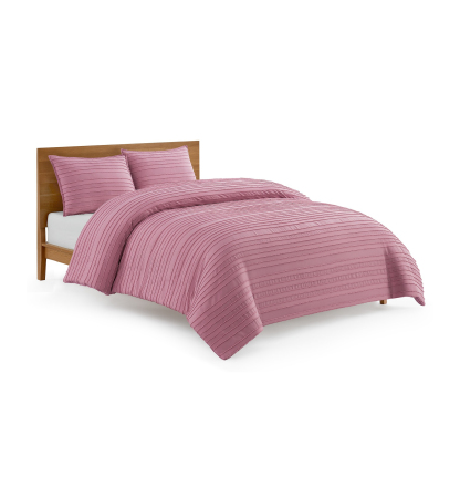 UGG® Devon Textured Comforter Sets - Dusty Orchid