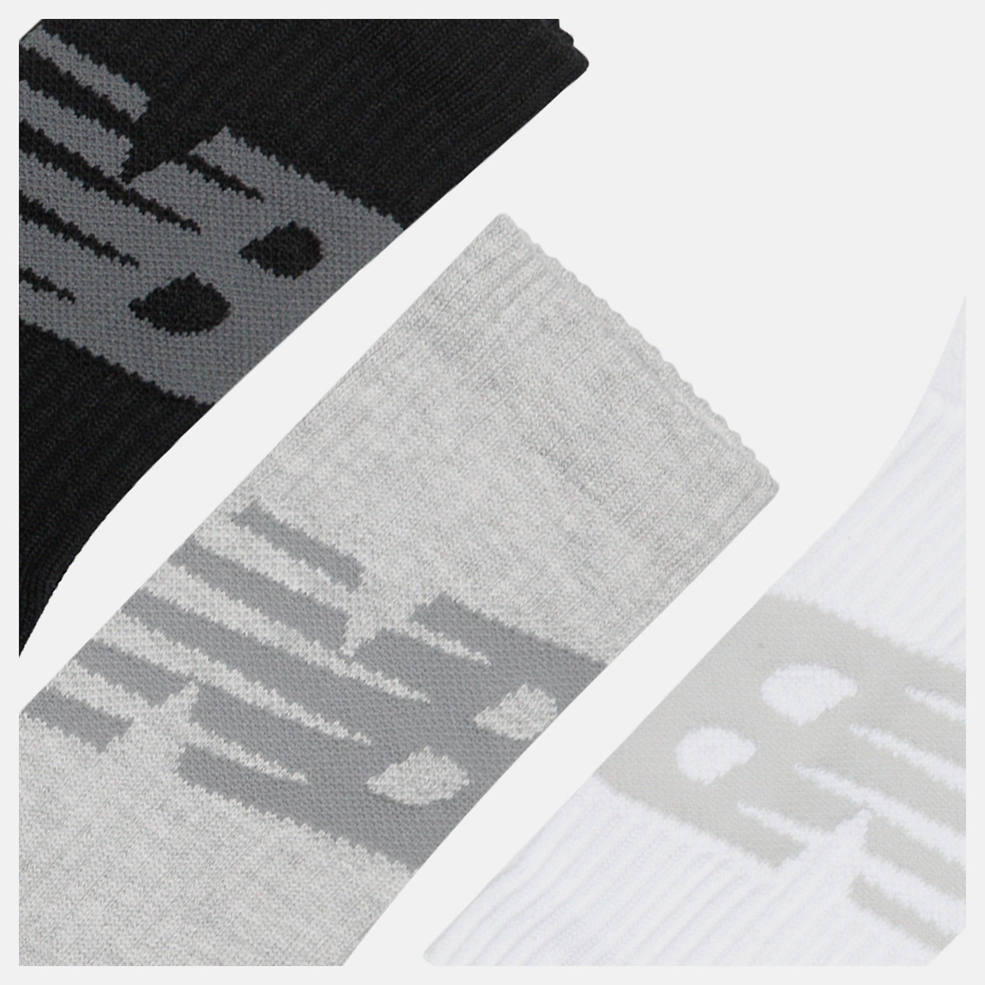 New Balance Active Lifestyle Graphic Socks 3 Pack, AC5179KAS1