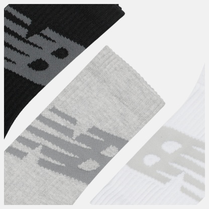 New Balance Active Lifestyle Graphic Socks 3 Pack, AC5179KAS1