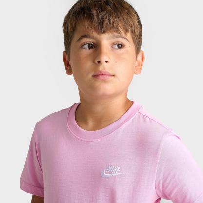 Big Kids' Nithtke Sportswear T-Shirt - Pink Rise
