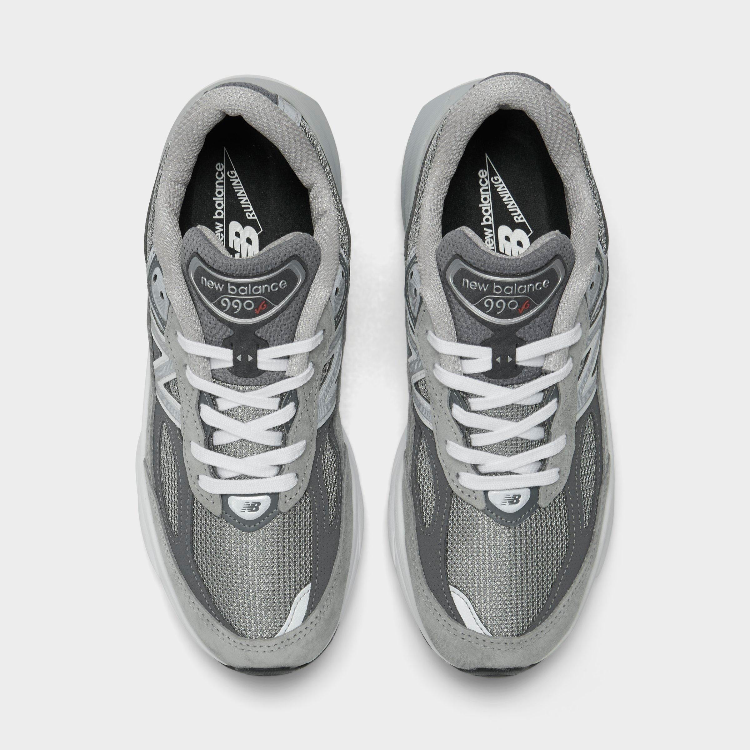 Women's New Balance Made in USA 990v6 Running Shoes - Grey/Grey - view 5
