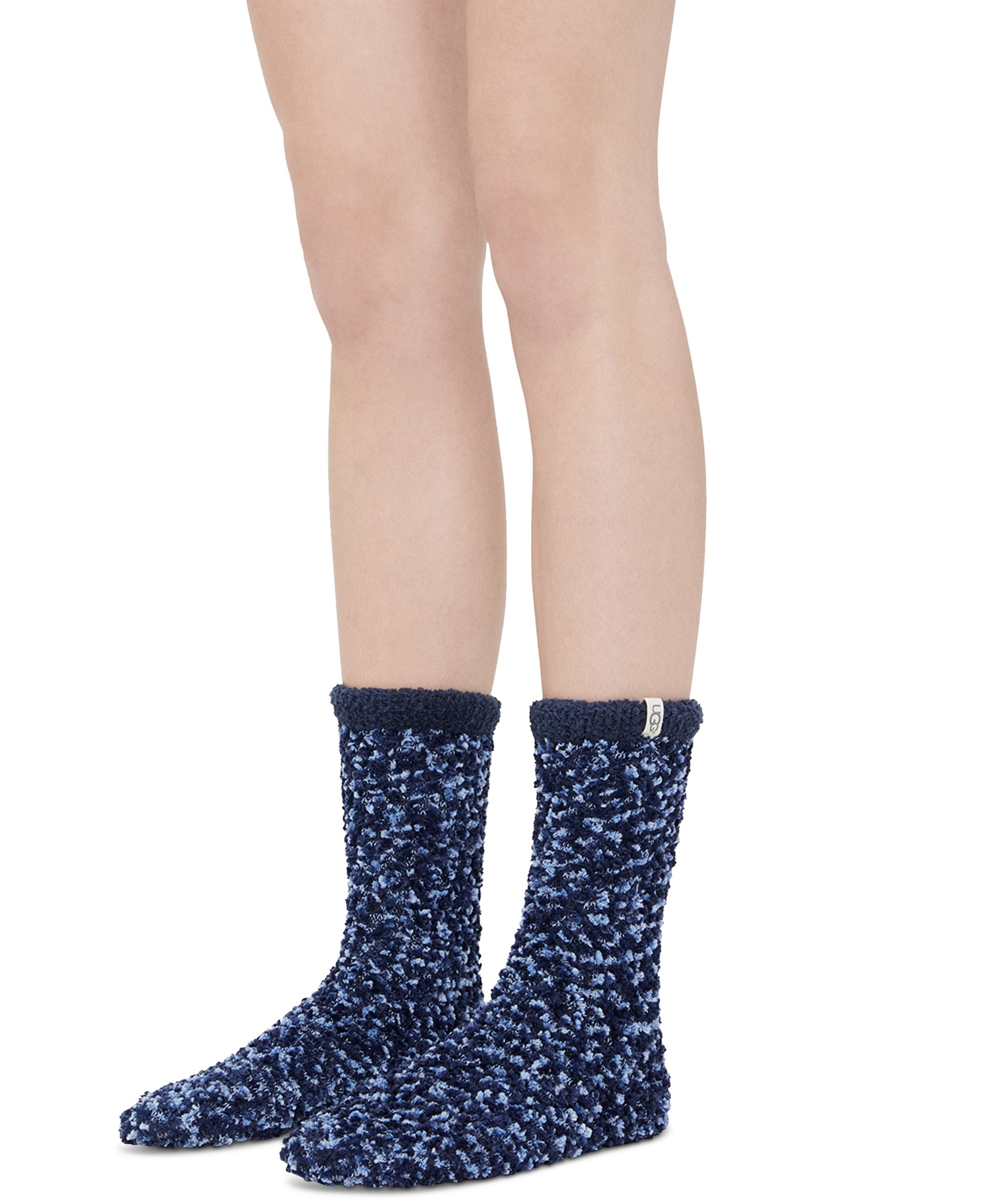 UGG Women's Cozy Chenille Crew Socks - Navy