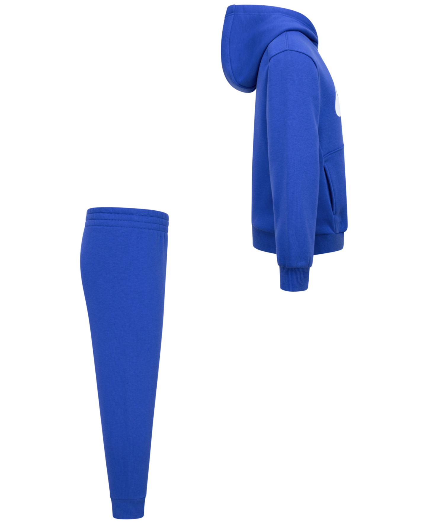 Nike Boys' 4-7 Club Fleece Logo Hoodie and Sweatpants, 2-Piece Set - Game Royal