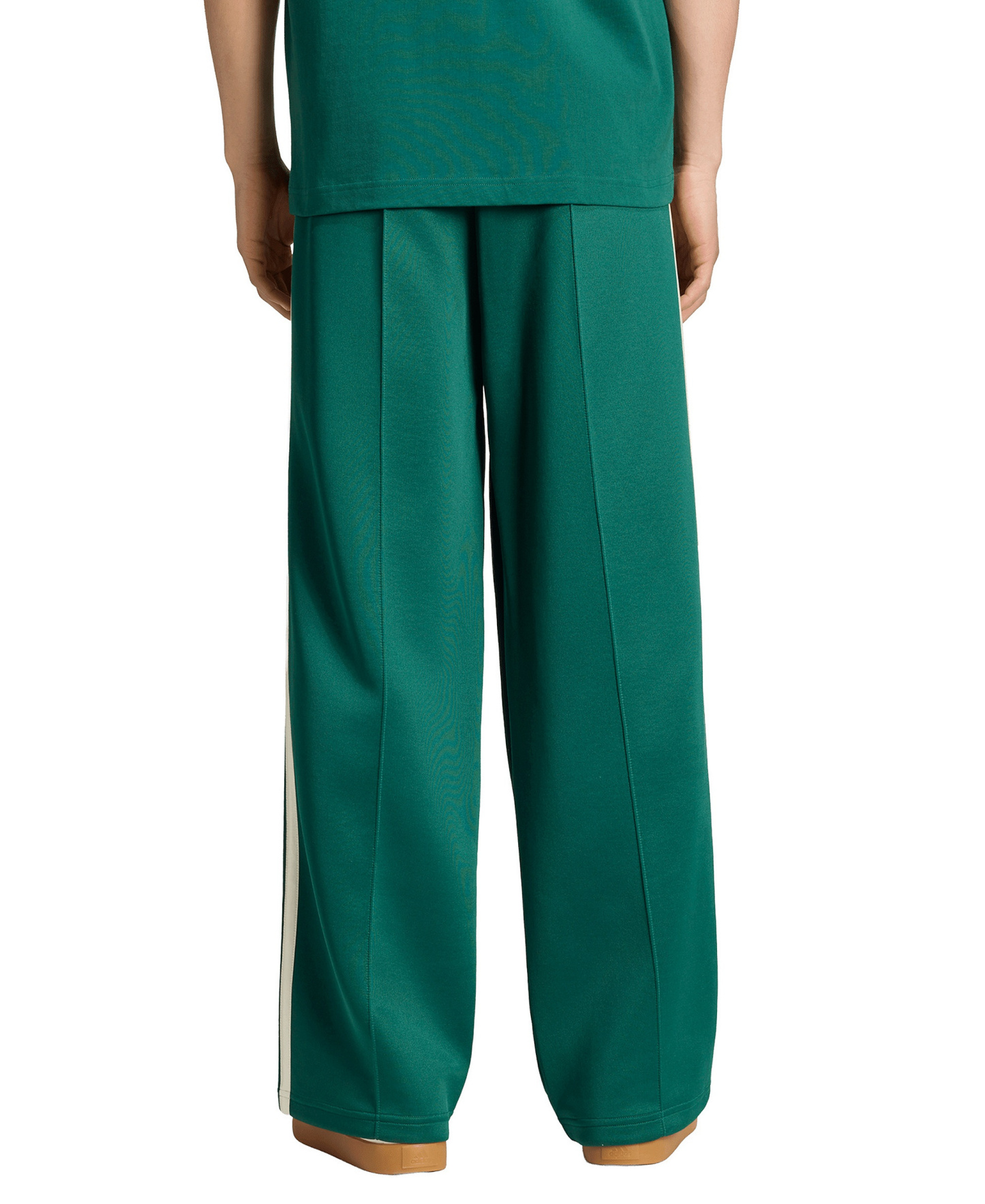 adidas Men's Stadium Loose Open Hem Drawcord Pants - Collegiate Green